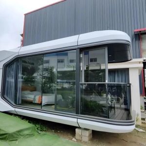 Eco Friendly Outdoor Capsule House Personalized Prefab Capsule Houses