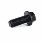 M10 Black Oxide Finish Coated Hex Flange Bolts DIN 6921 Class 10.9