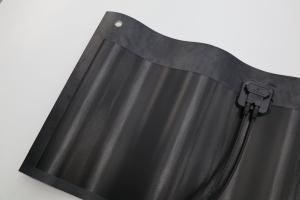 China 50W Curved Solar BIPV Roof Tiles Max System Voltage Of DC 1000 / 1500V IEC factory