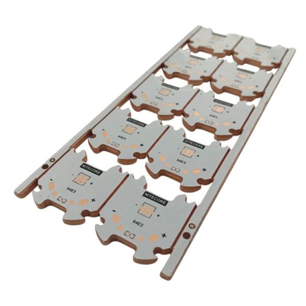 China LED Copper Core rigid-flex multilayer blank PCB circuit boards  2.0MM Plate thickness manufacturing process customized Service factory