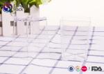 Wedding Plastic Square Cups Environmental Protection 0.9mm Thickness
