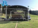 Music Show Box Truss Stage , Curved / Half Circle 10x10 Truss System CE Listed