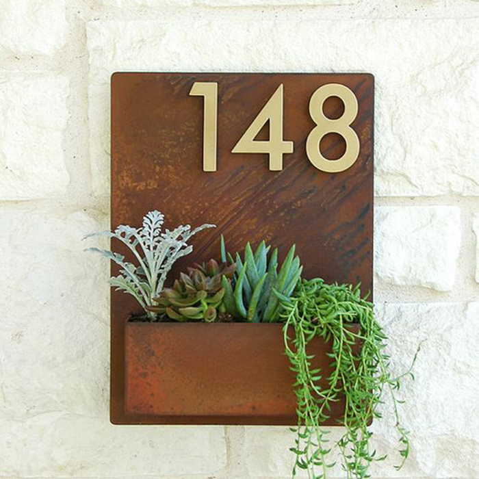 wall mounted plant pots