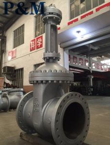 China 24 inch 300LB WCB cast steel gate valve factory