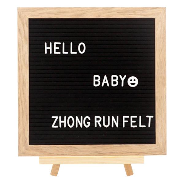 White Frame Sign Menu Letters Outdoor Set Stand Changeable Plastic Felt Letter