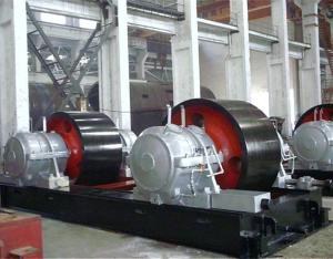 China 34CrNiMo Cement Rotary Kiln Support Roller Cast Steel Grinding Mill factory