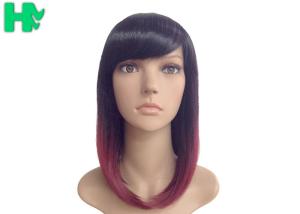 China Kanekalon Fiber Synthetic Hair Wigs Natural Looking , Bobos Hair Extensions factory