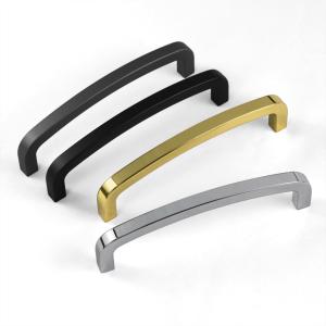 China Cabinet Pulls chrome Arched Style Kitchen Drawer Handles furniture drawer handles factory