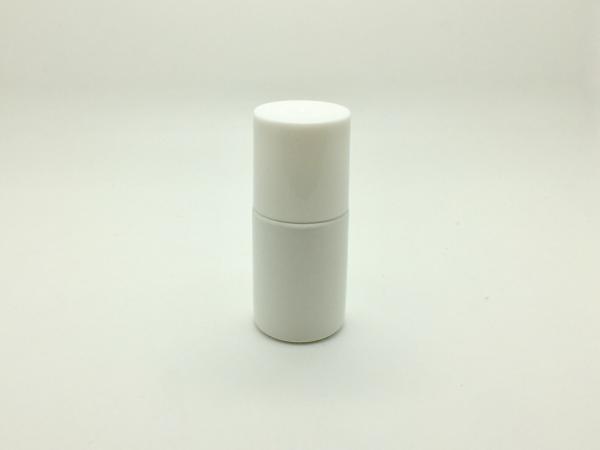 white powder coating gel polish bottle thick tough coating 12ml round straight