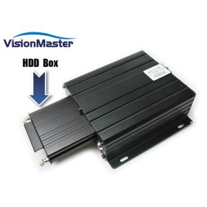 8CH Mobile DVR SD Card Video Recorder , 1080P CCTV DVR With Cloud RS485 Alarm