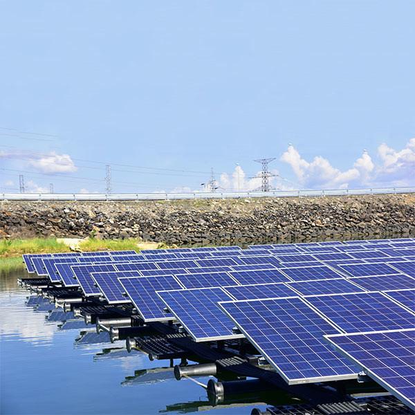 Fishing Light Complementary Ground Mounted Solar Pv Systems Renewable Electricit