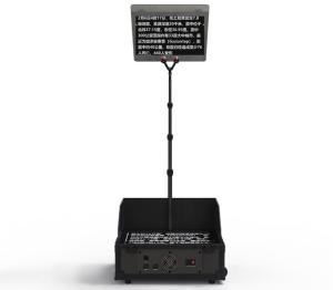China 22 inch Glass Teleprompter for TV Video Live Broadcast and Adjustable Glass Thickness factory