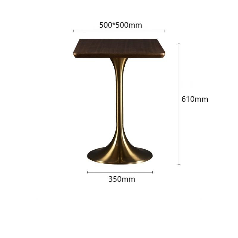 Luxury Gold Hotel Coffee Table Standing Side Table Restaurant Living Room Party