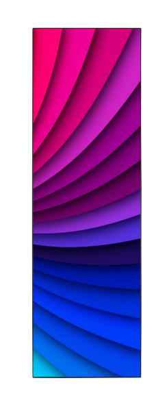 IP40 Movable Led Poster Display Screen Shopping Mall Standing Type Advertising