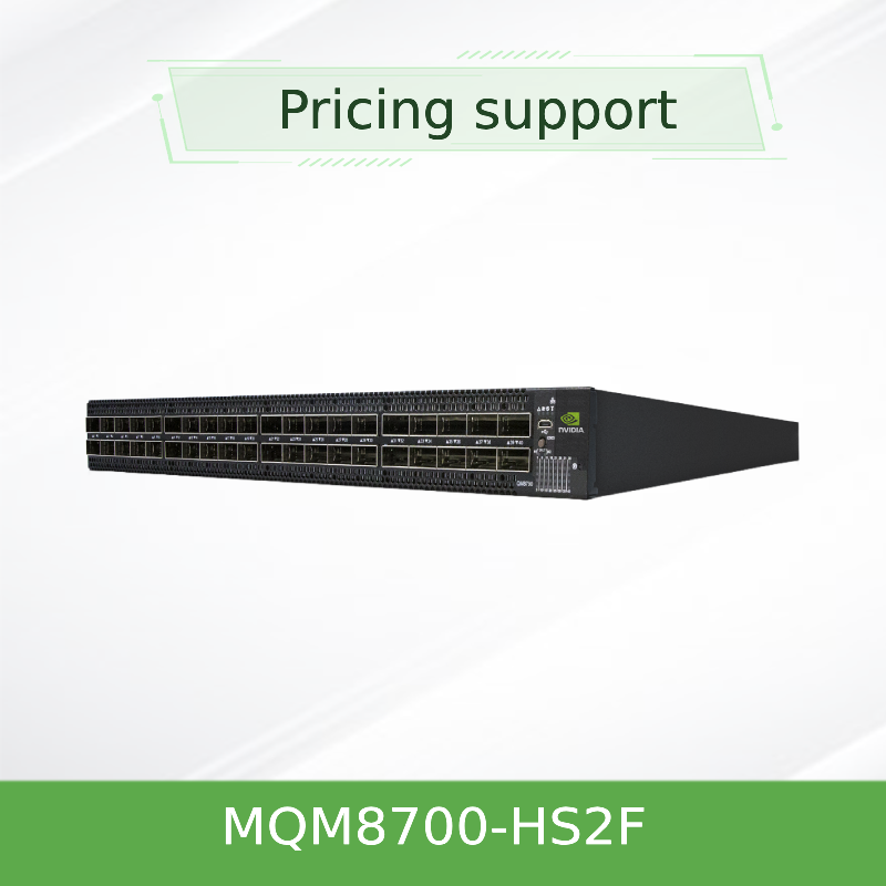 MQM8700-HS2F(920-9B110-00FH-0MD)  Mellanox Network Switch 40 Port 200G InfiniBand For Data Center
