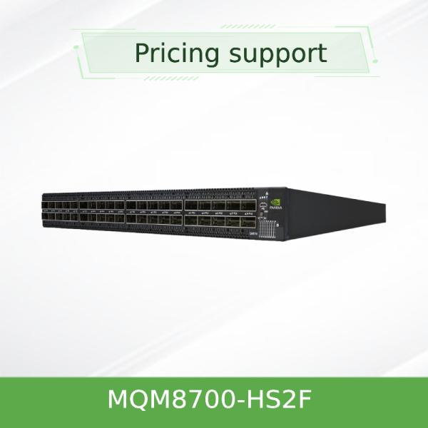 China MQM8700-HS2F(920-9B110-00FH-0MD)  Mellanox Network Switch 40 Port 200G InfiniBand For Data Center factory