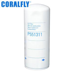 China P551311 Engine Excavator Truck Tractor Fuel Filter For CORALFLY Filter factory