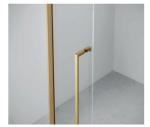 Stainless Steel,Rose Gold Brushed,Bathroom Shower Room,Sliding Door
