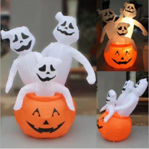 China Halloween jack-o '-lantern bar hotel shopping mall the atmosphere of the hotel is decorated with gas and air model decor factory