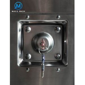 Hygienic Industrial Washer Extractor for Hospital Using 27kg PLC Controller