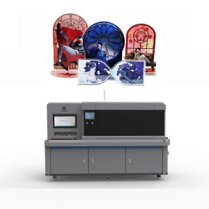 China Printing Resolution Up To 1200 X 1200 Dpi Single Pass UV Inkjet Printer Featuring LED Environmental UV Ink Technology factory