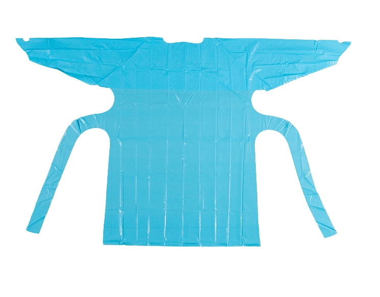 FDA Disposable CPE Gown , 510K CPE plastic gown