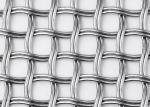 Stainless Steel Facades Decoration Double Crimped Mesh For Architectural Woven