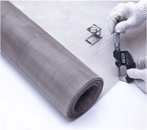 China 200 Mesh 0.05mm Ss Woven Wire Mesh Chemical Resistance factory