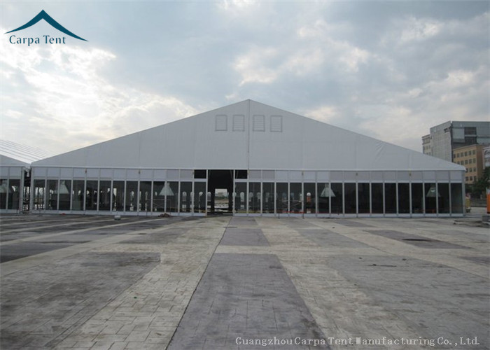 Widely Space 20m By 30m Exhibition Tents Hop - Dip Galvanized Steel
