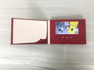 China Advertisement 5 Inch Video Greeting Card With Custom Printing factory
