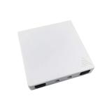 2 Cores UPC Plastic Fiber Optic Faceplate Socket Panel for Indoor in FTTH
