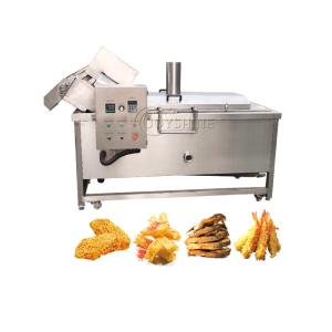 China Industrial Continuous Falafel Fryer Machine for Puff Puff Frying in Industrial Setting factory