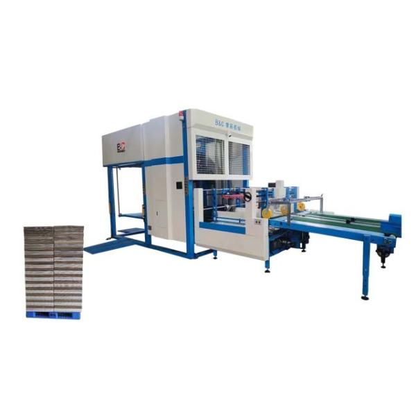 Auto Cartoon Box Flute Paper Laminating Machine With Flip Flop Stacker For