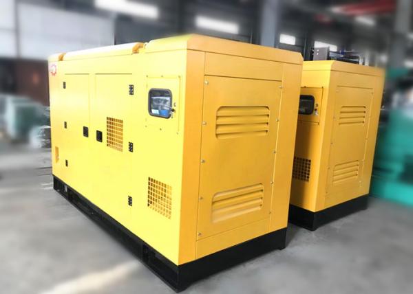 15-100KVA Silent Diesel Generator Soundproof 3 Phase 50Hz / 60Hz Standby
