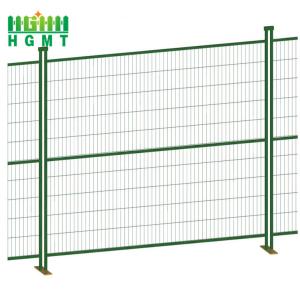 China Heavy Duty Galvanized Welded Wire Outdoor Metal 6x10 Canada Temporary Fence Panel For Construction Site factory