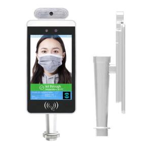 China Airport Android Infrared Thermometer Face Recognition Machine 8 Inch factory
