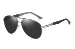 Vintage Aluminum 143mm Metal Frame Polarized Sunglasses Coating Lens Driving