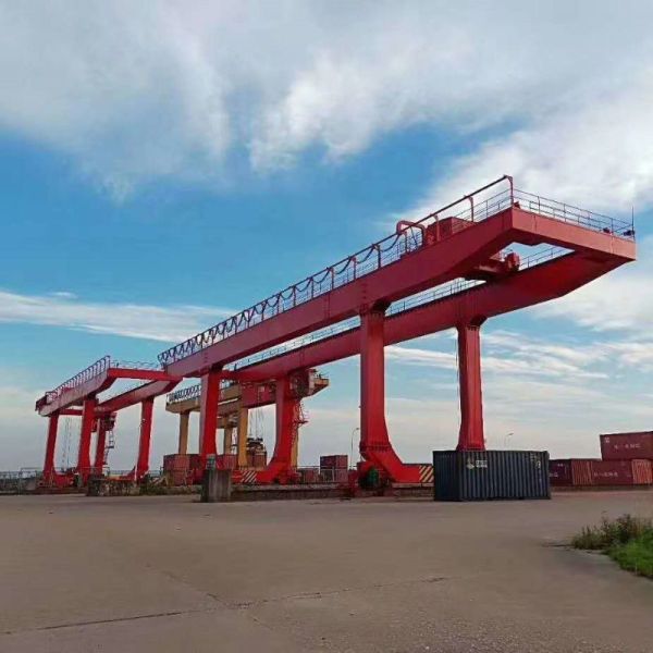 20-50 Ton Heavy Duty Mobile Double Girder Gantry Crane With Remote Control