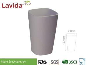 China 440ml Modern Design Bamboo Fiber Cup , Biodegradable Bamboo Reusable Coffee Cup factory