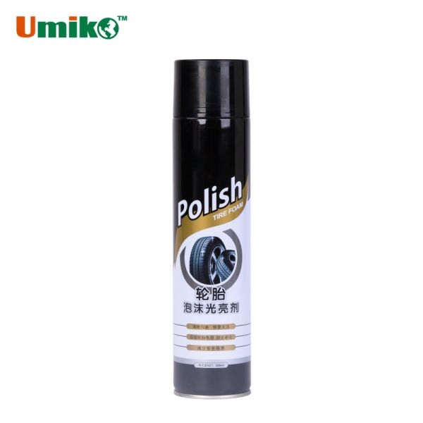 China 650ml Powerful Tyre Foam Cleaner Spray Car Polish Spray Multi Purpose factory