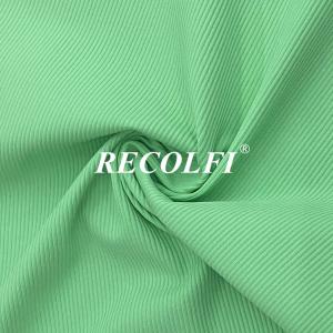 China Eco Rib Recycled Activewear Knit Fabric Digital Print Leggings Yoga Wear factory