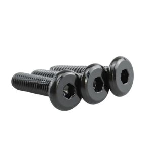 China Galvanized Hex Head Black Screws 1 Inch M3 X 20 Screw Corrosion Resistant factory