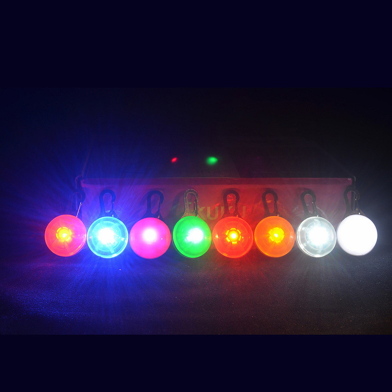 Promotional LED Lighting Dog Pendant Safety Lighting Logo Customized