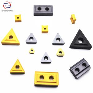 China K35 Tungsten Carbide Turning Inserts 91.5 HRA Carbide Cutter Tips factory