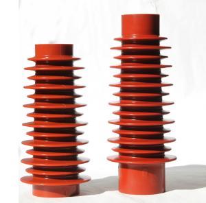 China 40.5kV High Voltage Epoxy Resin Insulator , Cast Resin Support Insulator factory