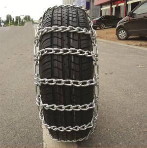 China Safe Driving Wear Resistant Anti Skid Chains Galvanized Color High Stability factory
