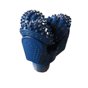 China Wear Resistance Tricone Roller Bit 3 7/8 Inch 90° Cone Cutting Edge factory
