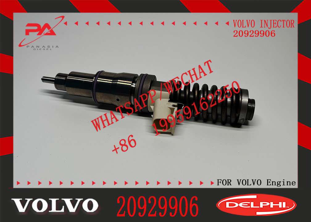Reman Fuel Injector 20929906 BEBE4D14101 20780666 for Volvo CE Excavator D16 A40E A40F A45G EC700B EC700C EC750D L350F L350H
