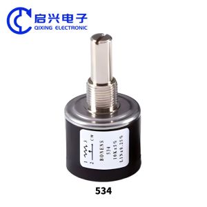 Buy cheap 534 Multiturn Potentiometer Wirewound Potentiometer 10-Turn Potentiometer 2W from wholesalers