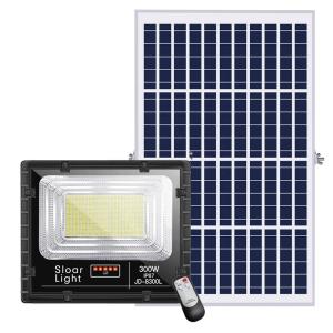 China 300W Aluminum Alloy Solar Flood Lights Battery Replaceable High Bright LED factory